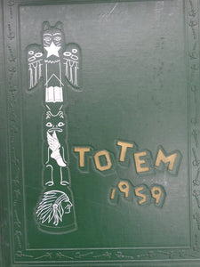 1959 Chamberlain High School Totem Yearbook