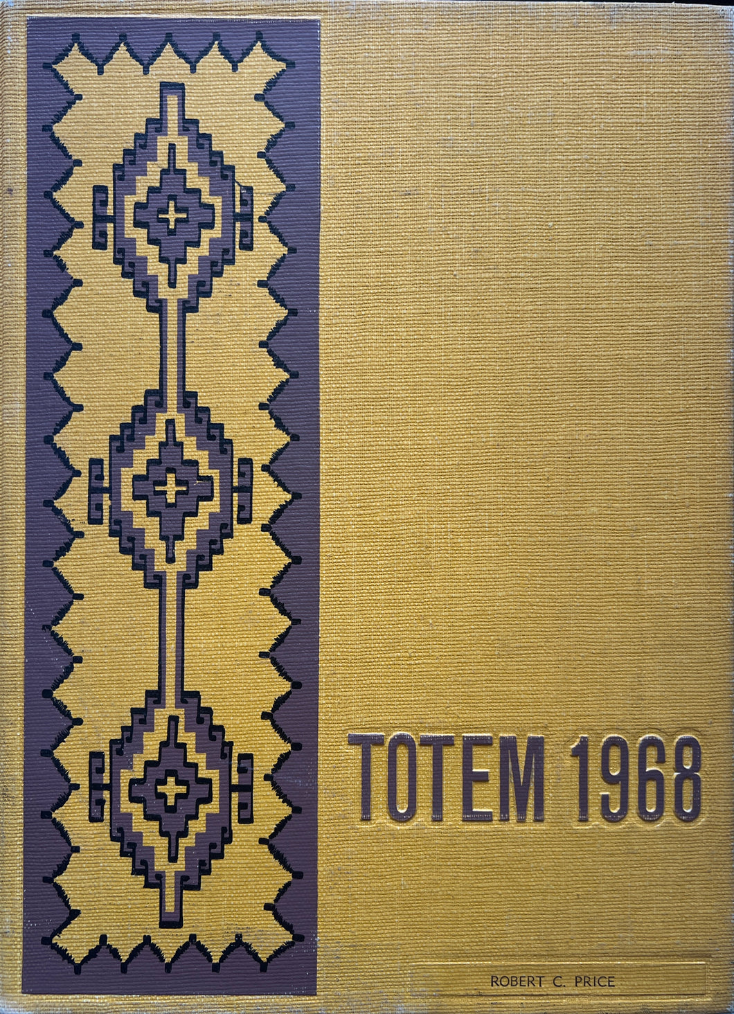 1968 Chamberlain High School Totem Yearbook