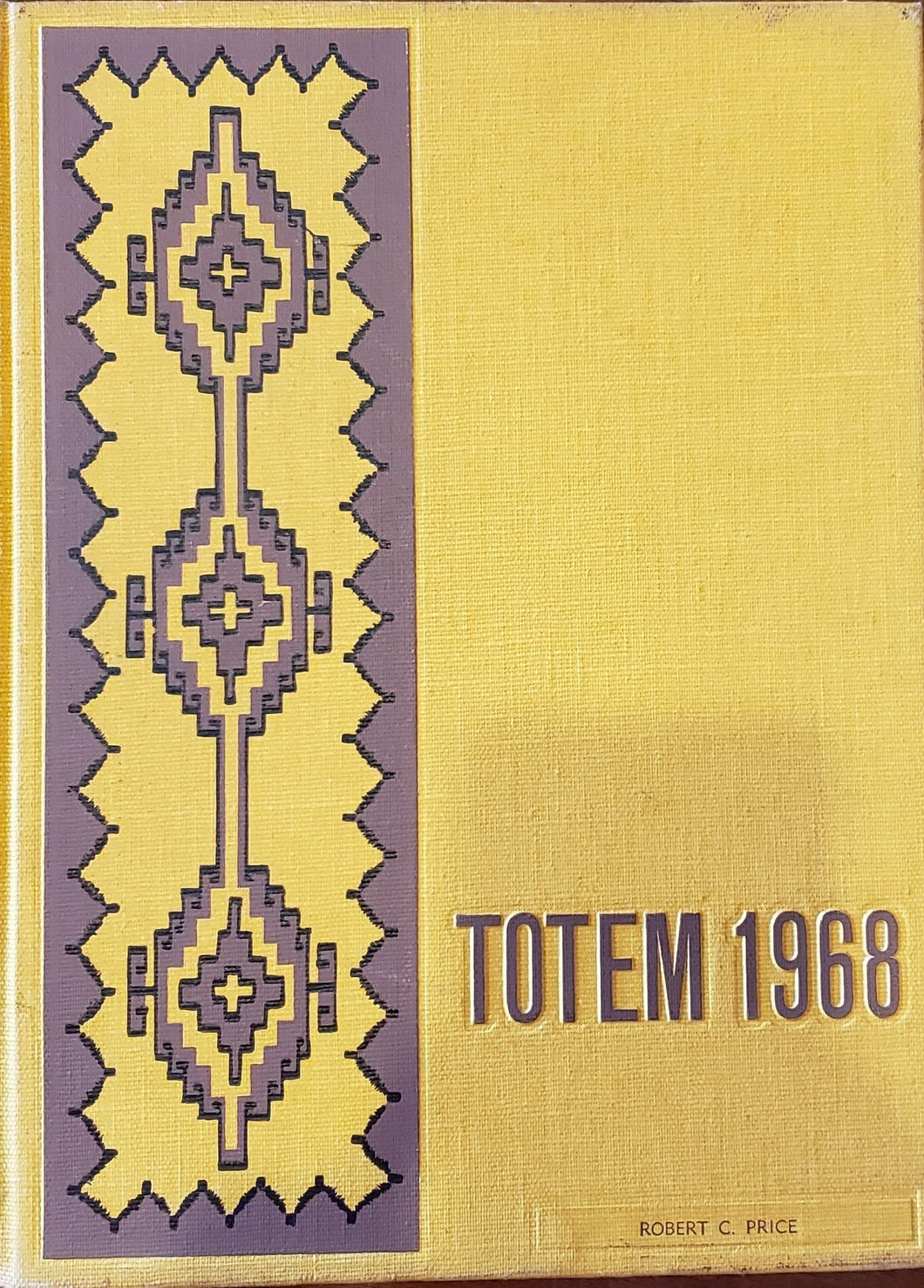 1968 Chamberlain High School Totem Yearbook
