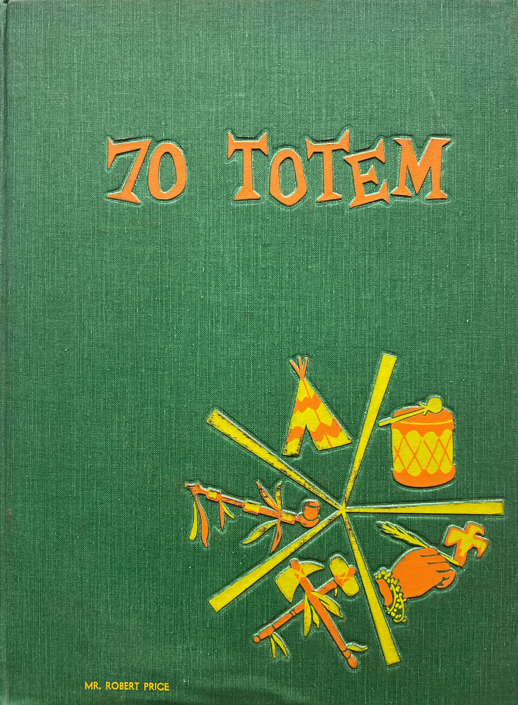 1970 Chamberlain High School Totem Yearbook