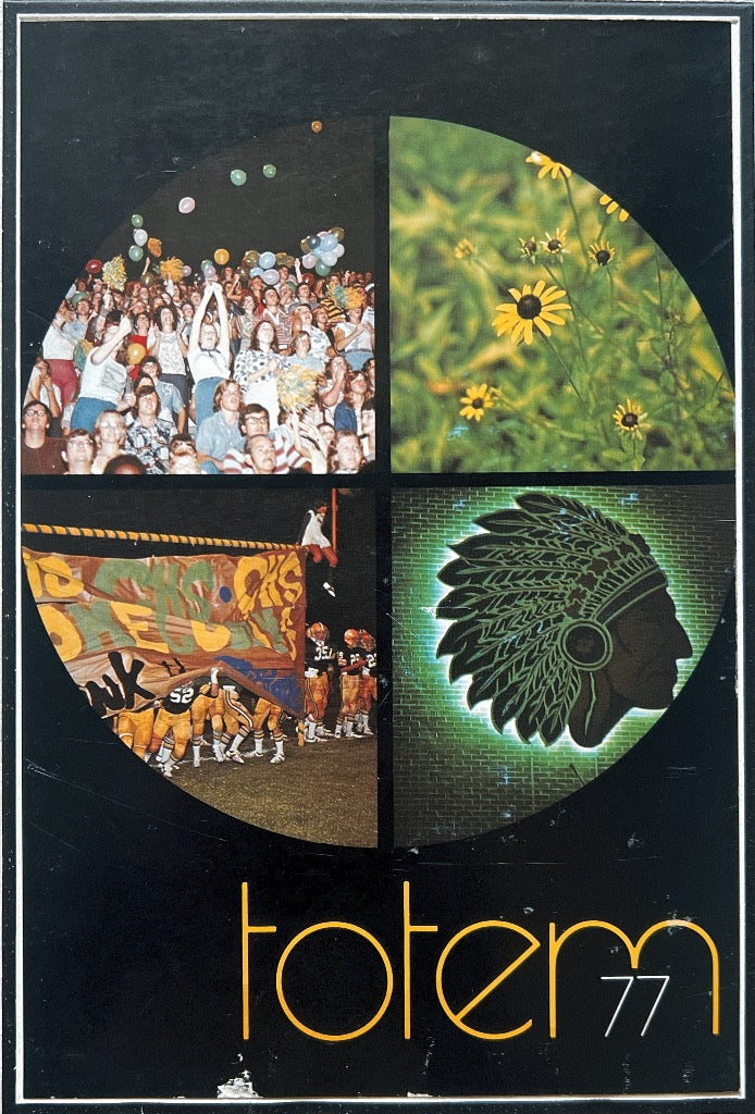 1977 Chamberlain High School Totem Yearbook