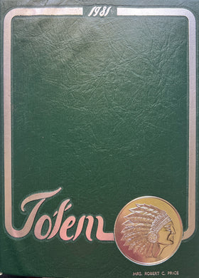 1981 Chamberlain High School Totem Yearbook