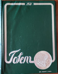 1981 Chamberlain High School Totem Yearbook
