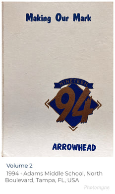 1994 Adams Junior High Arrowhead Yearbook