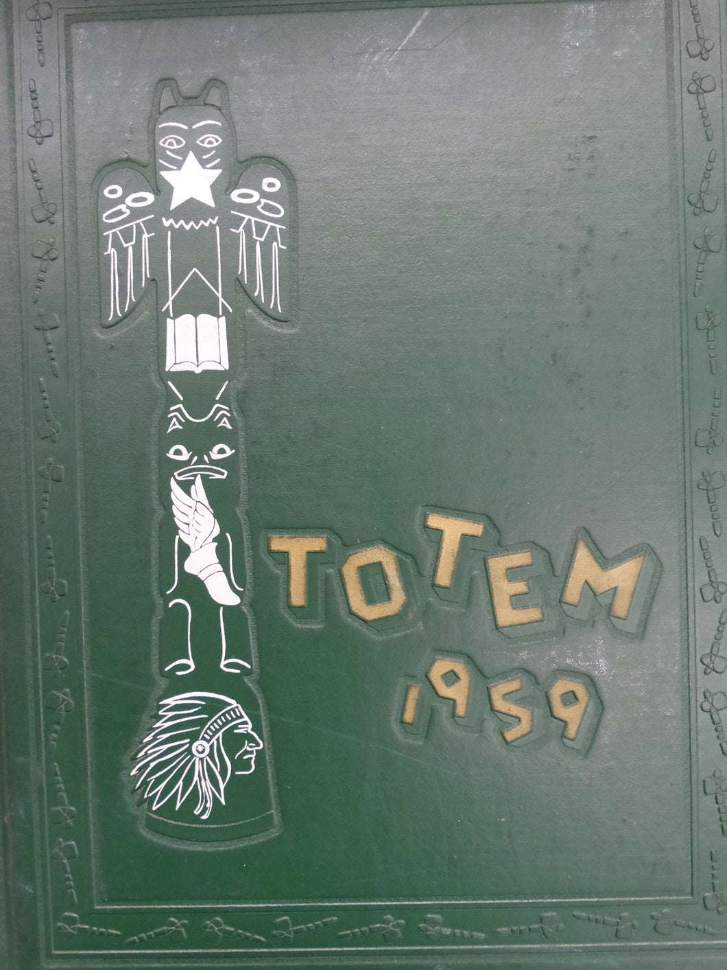1959 Chamberlain High School Totem Yearbook
