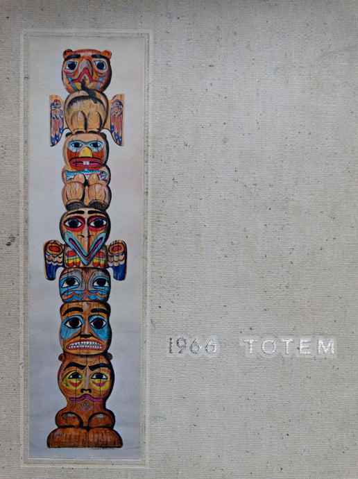 1966 Chamberlain High School Totem Yearbook