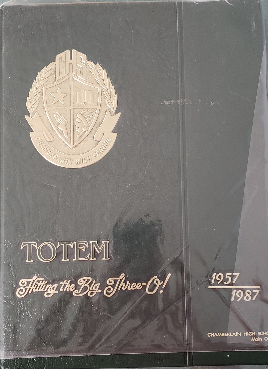 1987 Chamberlain High School Totem Yearbook